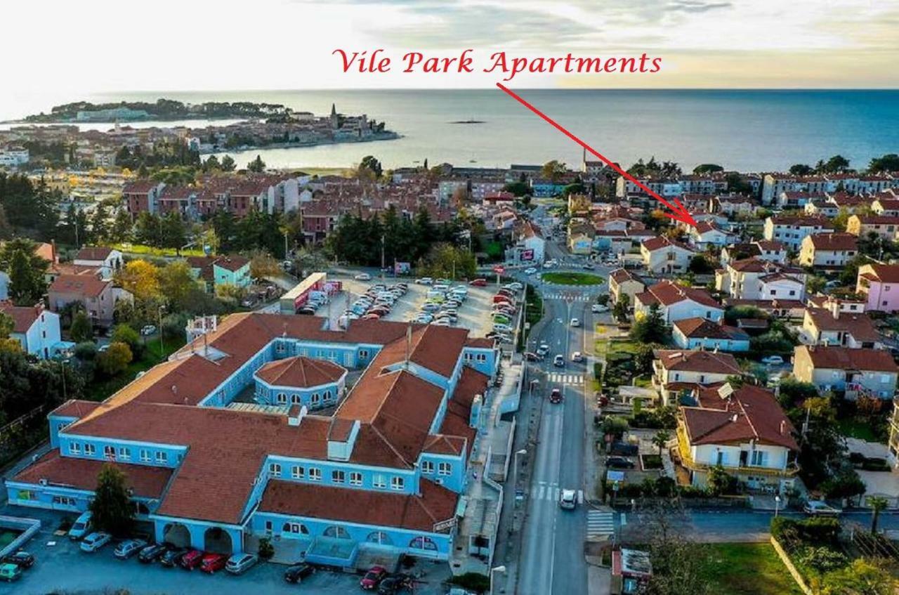 Vile Park Apartments Poreč Buitenkant foto